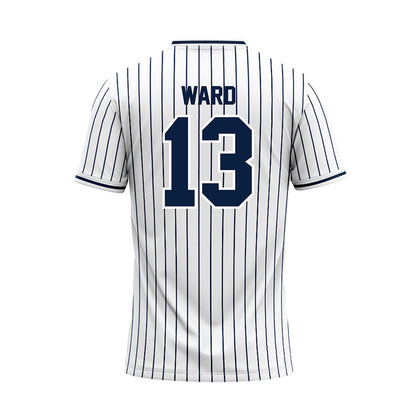 UCO - NCAA Softball : Sydney Ward - White Baseball Jersey-1
