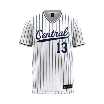 UCO - NCAA Softball : Sydney Ward - White Baseball Jersey-0