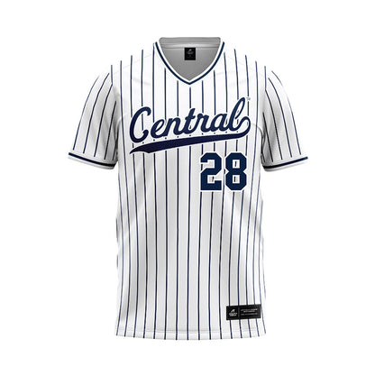 UCO - NCAA Softball : Shelby Kilhoffer - White Baseball Jersey-0
