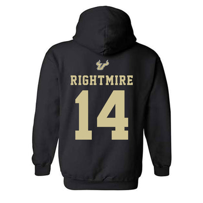USF - NCAA Women's Soccer : Ava Rightmire - Hooded Sweatshirt-1
