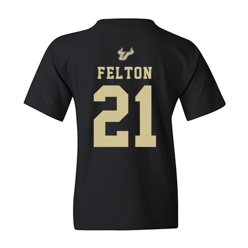 USF - NCAA Women's Soccer : Macy Felton - Youth T-Shirt-1