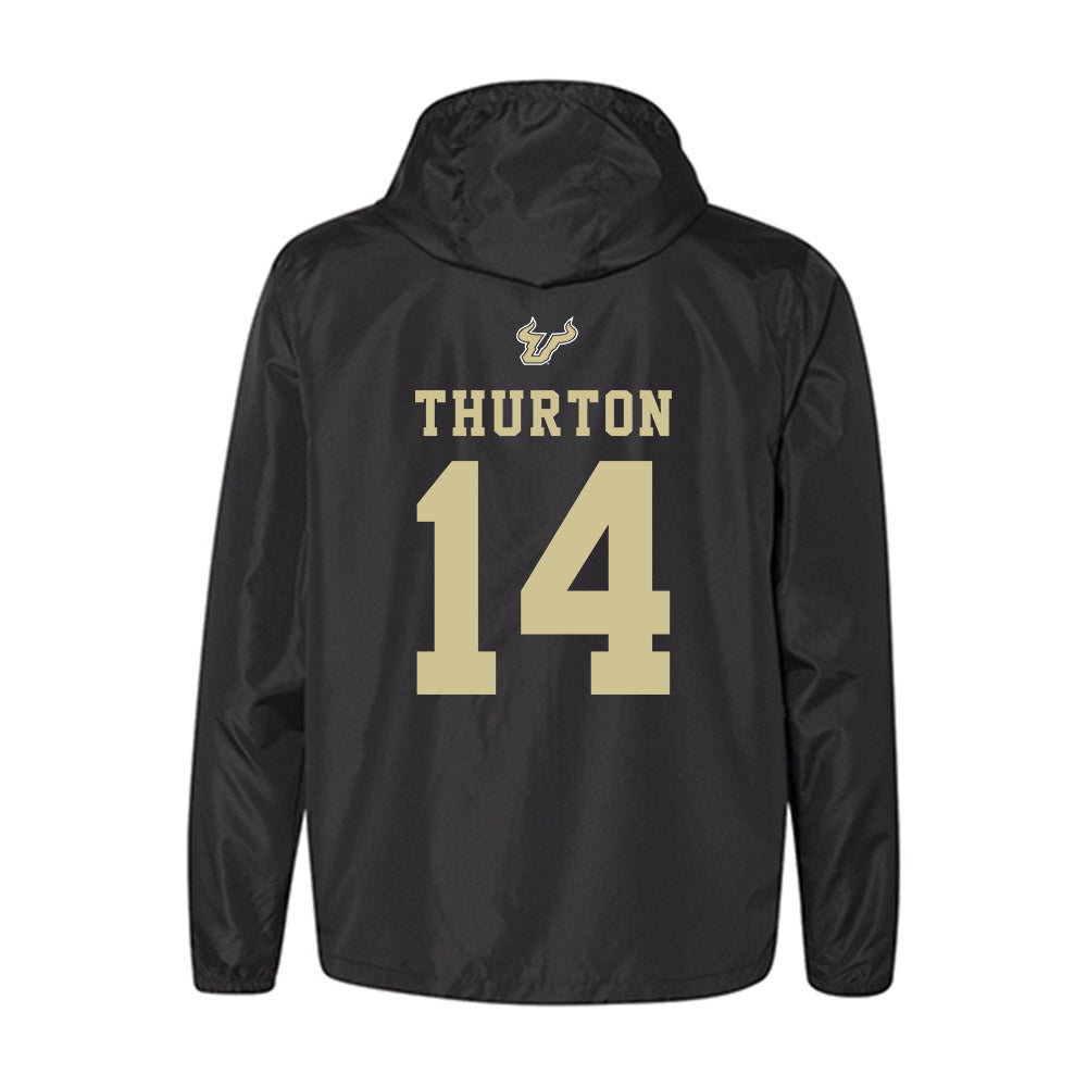 USF - NCAA Women's Soccer : Serita Thurton - Windbreaker-1