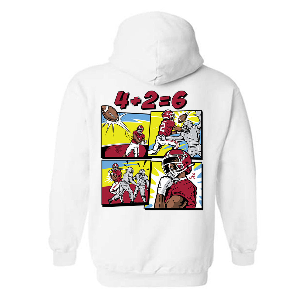 Alabama - NCAA Football : Ryan Williams - The Catch Comic Hooded Sweatshirt