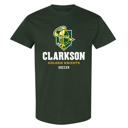 Clarkson - NCAA Men's Soccer : Quinn Mayne - T-Shirt-0