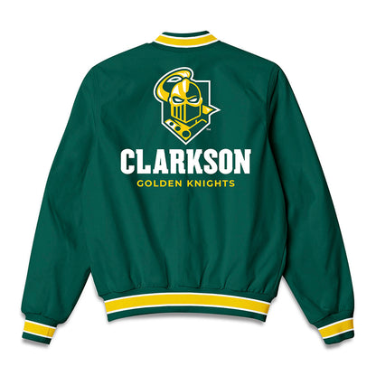 Clarkson - NCAA Women's Ice Hockey : Megan McKay - Bomber Jacket-1