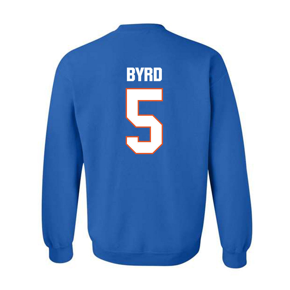 Virginia State - NCAA Football : Ajenavi Byrd - Classic Shersey Crewneck Sweatshirt-1