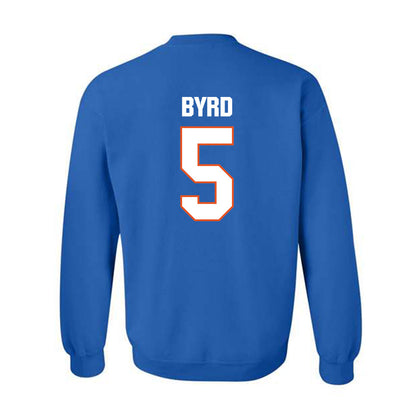 Virginia State - NCAA Football : Ajenavi Byrd - Classic Shersey Crewneck Sweatshirt-1