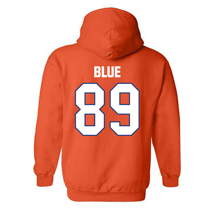 Virginia State - NCAA Football : Christopher Blue - Classic Shersey Hooded Sweatshirt-1