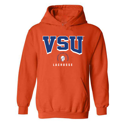 Virginia State - NCAA Men's Lacrosse : Andre Bigham - Classic Shersey Hooded Sweatshirt-0