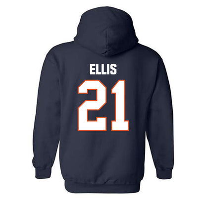 Virginia State - NCAA Women's Basketball : Maya Ellis - Classic Shersey Hooded Sweatshirt-1