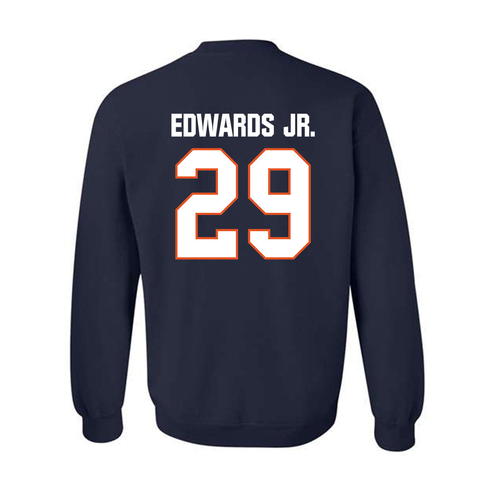 Virginia State - NCAA Men's Lacrosse : Domonic Edwards Jr. - Classic Shersey Crewneck Sweatshirt-1
