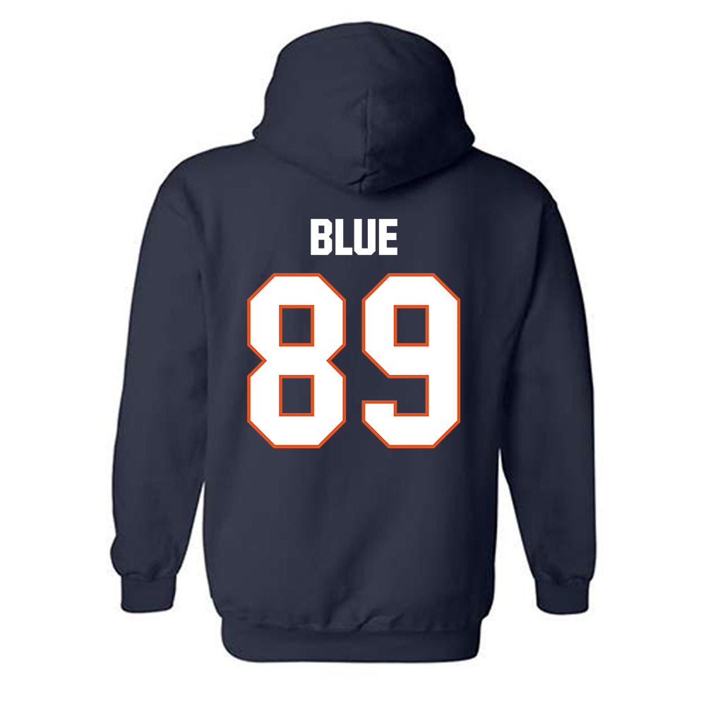 Virginia State - NCAA Football : Christopher Blue - Classic Shersey Hooded Sweatshirt-1