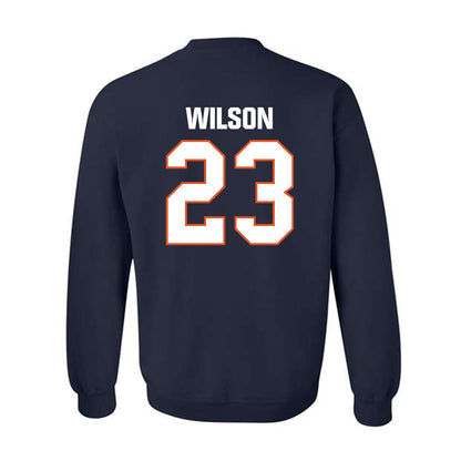 Virginia State - NCAA Football : Jeffrey Wilson - Classic Shersey Crewneck Sweatshirt-1