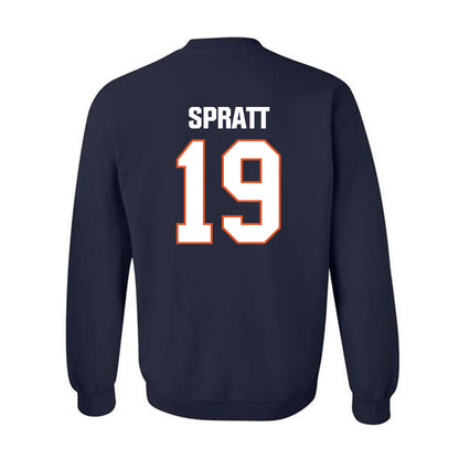 Virginia State - NCAA Football : Jalen Spratt - Classic Shersey Crewneck Sweatshirt-1