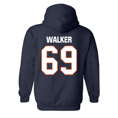 Virginia State - NCAA Football : Noel Walker - Classic Shersey Hooded Sweatshirt-1
