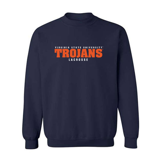 Virginia State - NCAA Men's Lacrosse : Miles Jackson - Classic Shersey Crewneck Sweatshirt-0