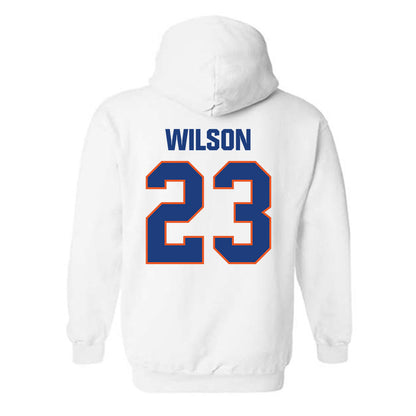 Virginia State - NCAA Football : Jeffrey Wilson - Hooded Sweatshirt-1