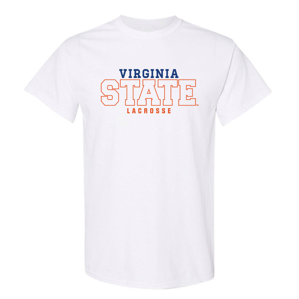 Virginia State - NCAA Men's Lacrosse : Domonic Edwards Jr. - T-Shirt-0