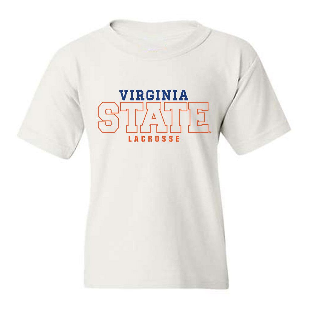 Virginia State - NCAA Men's Lacrosse : Domonic Edwards Jr. - Youth T-Shirt-0