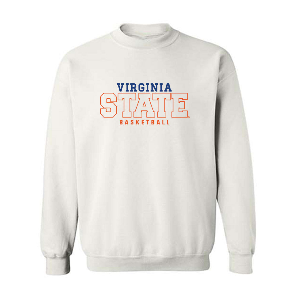 Virginia State - NCAA Women's Basketball : Maya Ellis - Crewneck Sweatshirt-0