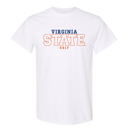 Virginia State - NCAA Men's Golf : Samuel Kozisek - T-Shirt-0