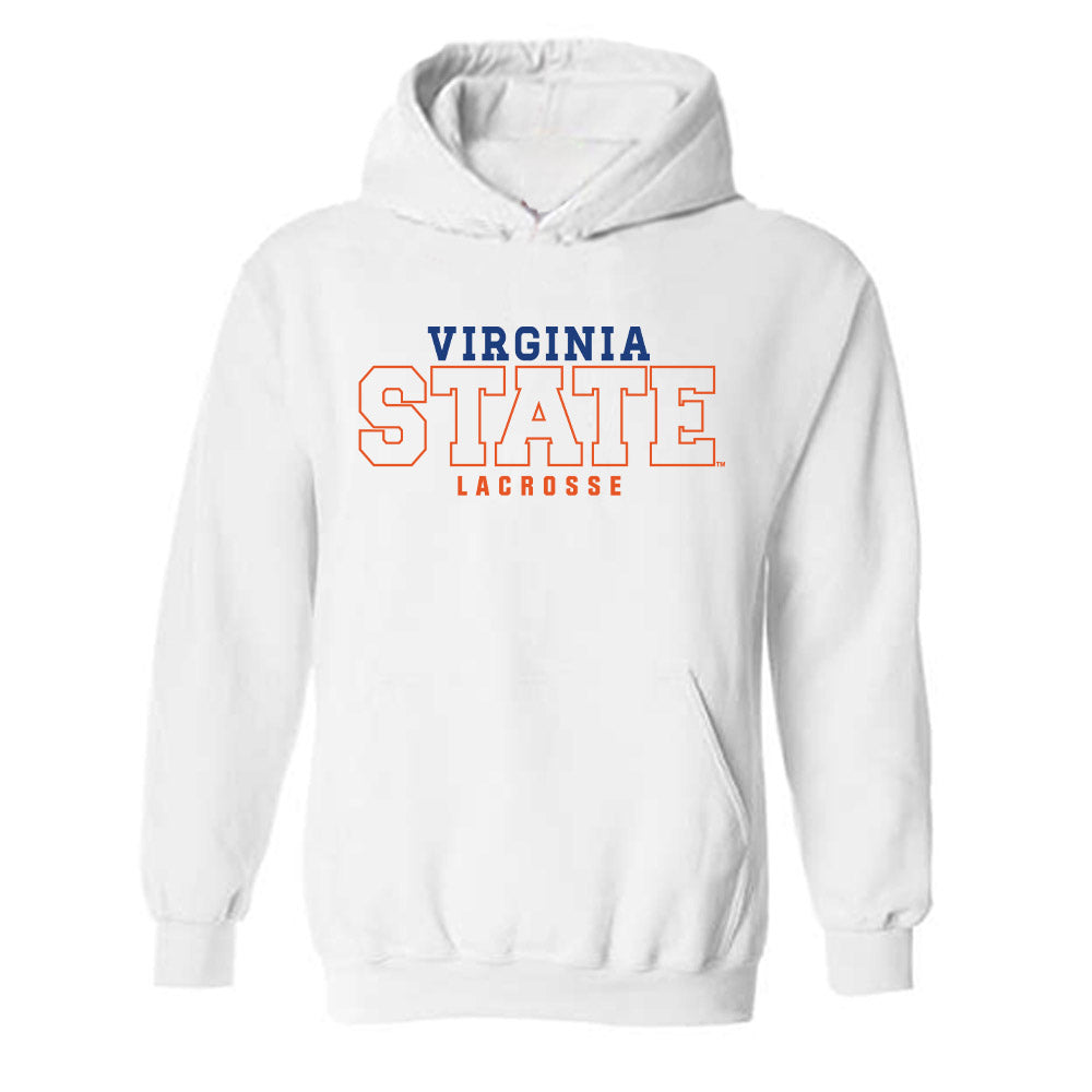 Virginia State - NCAA Men's Lacrosse : Allan Starks - Hooded Sweatshirt-0