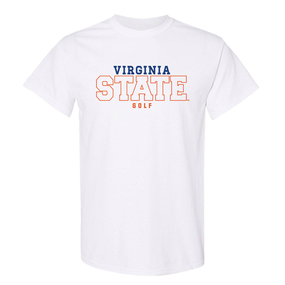 Virginia State - NCAA Men's Golf : Michael McIntosh - T-Shirt-0