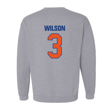 Virginia State - NCAA Football : Jeffrey Wilson - Classic Shersey Crewneck Sweatshirt-1