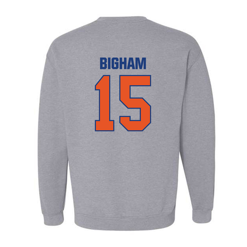 Virginia State - NCAA Men's Lacrosse : Andre Bigham - Classic Shersey Crewneck Sweatshirt-1