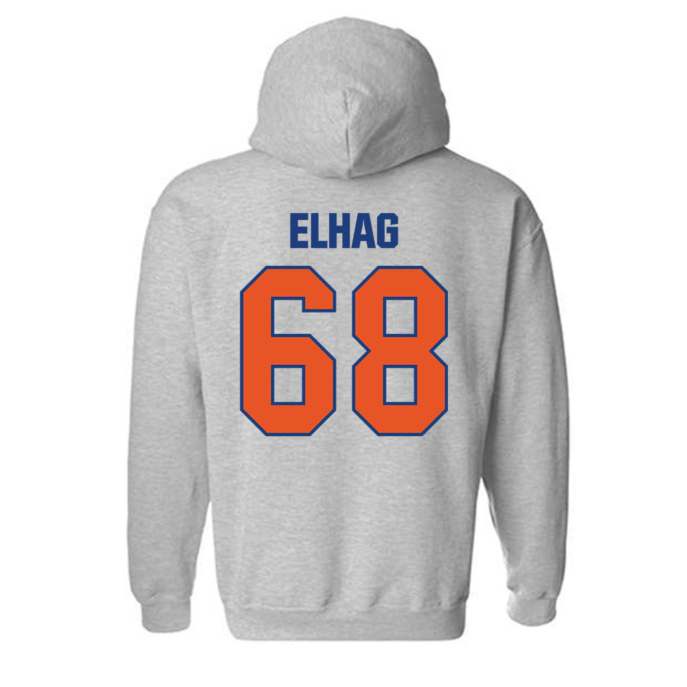 Virginia State - NCAA Football : Yazan Elhag - Classic Shersey Hooded Sweatshirt-1