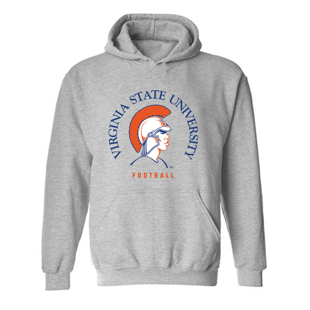 Virginia State - NCAA Football : Jeffrey Wilson - Classic Shersey Hooded Sweatshirt-0