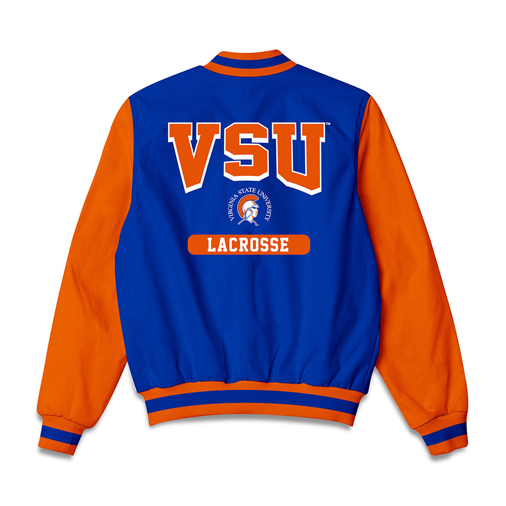 Virginia State - NCAA Men's Lacrosse : Ra-Is Booth - Bomber Jacket-1