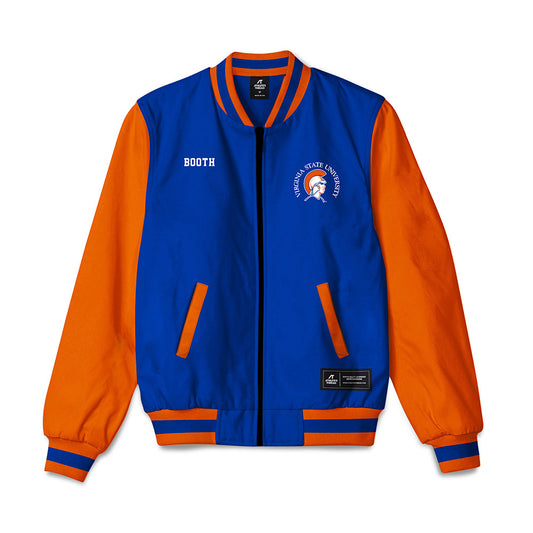 Virginia State - NCAA Men's Lacrosse : Ra-Is Booth - Bomber Jacket-0