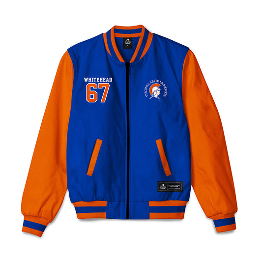 Virginia State - NCAA Football : Tavin Whitehead - Bomber Jacket-0