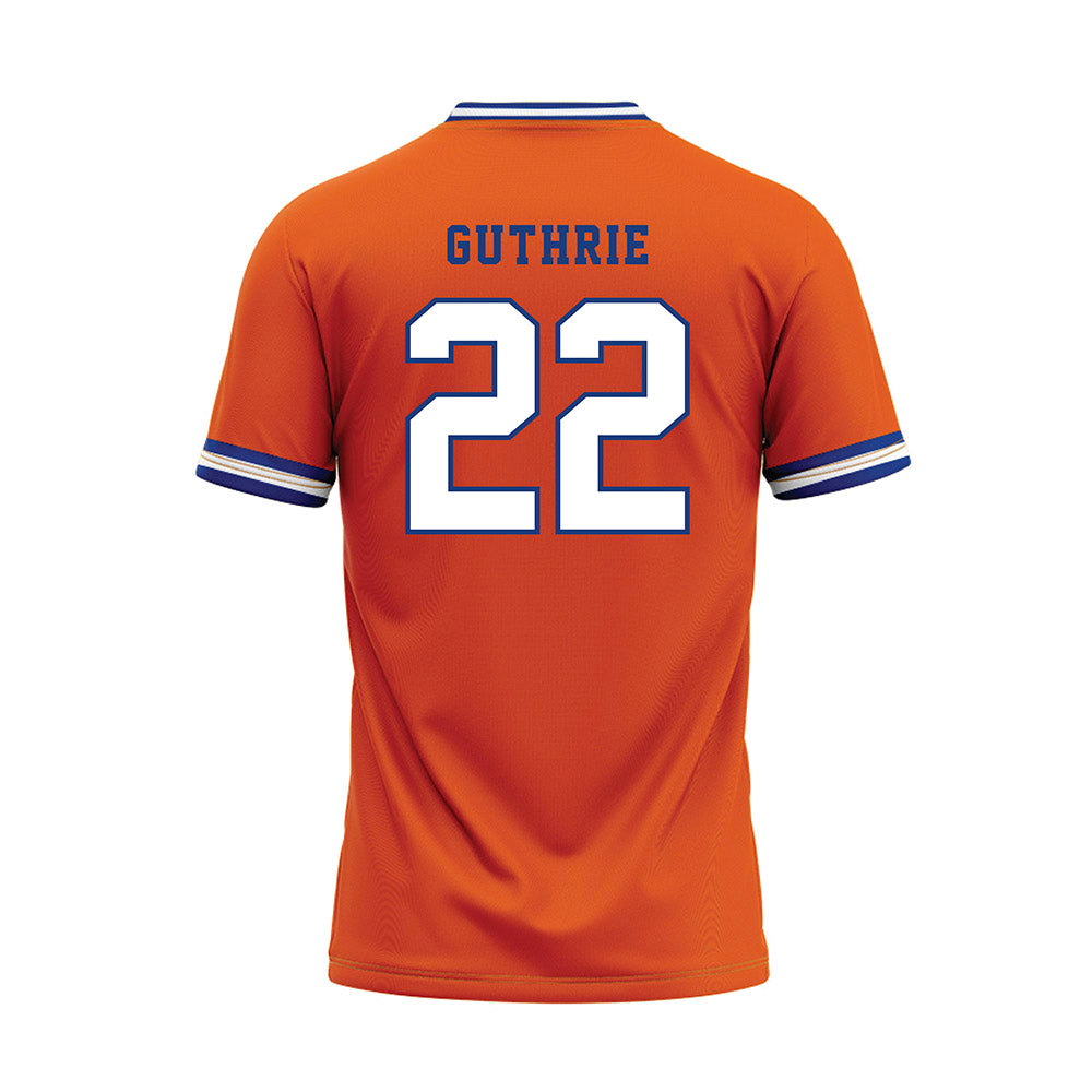 Virginia State - NCAA Baseball : Jaden Guthrie - Orange Baseball Jersey-1