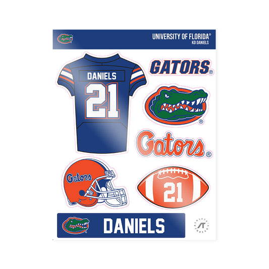 Florida - NCAA Football : KD Daniels - Sticker Sheet-0