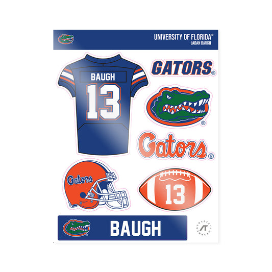 Florida - NCAA Football : Jadan Baugh - Sticker Sheet-0