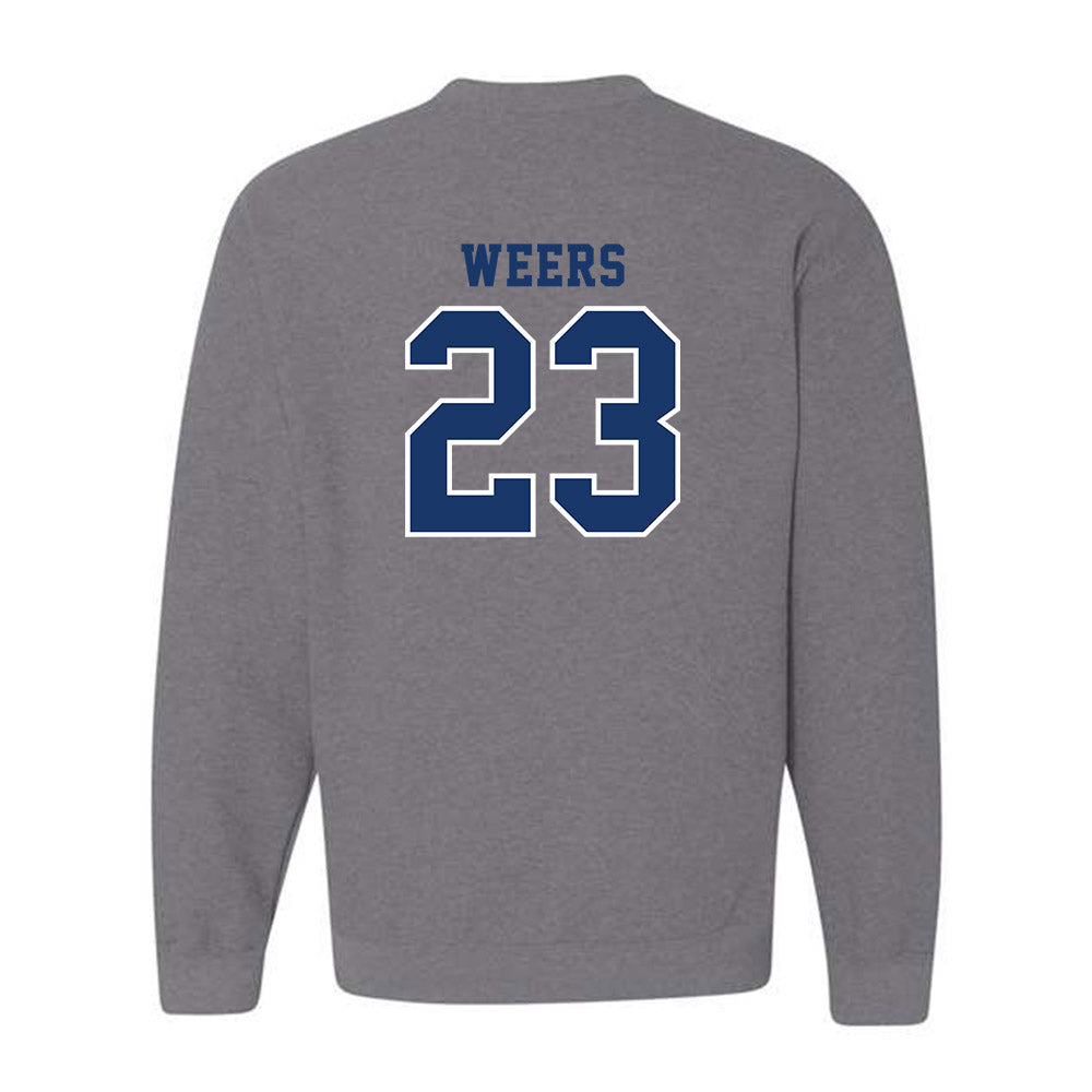 UNK - NCAA Women's Basketball : Myleigh Weers - Crewneck Sweatshirt-1