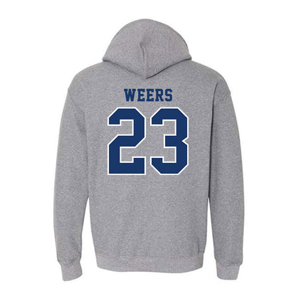 UNK - NCAA Women's Basketball : Myleigh Weers - Hooded Sweatshirt-1