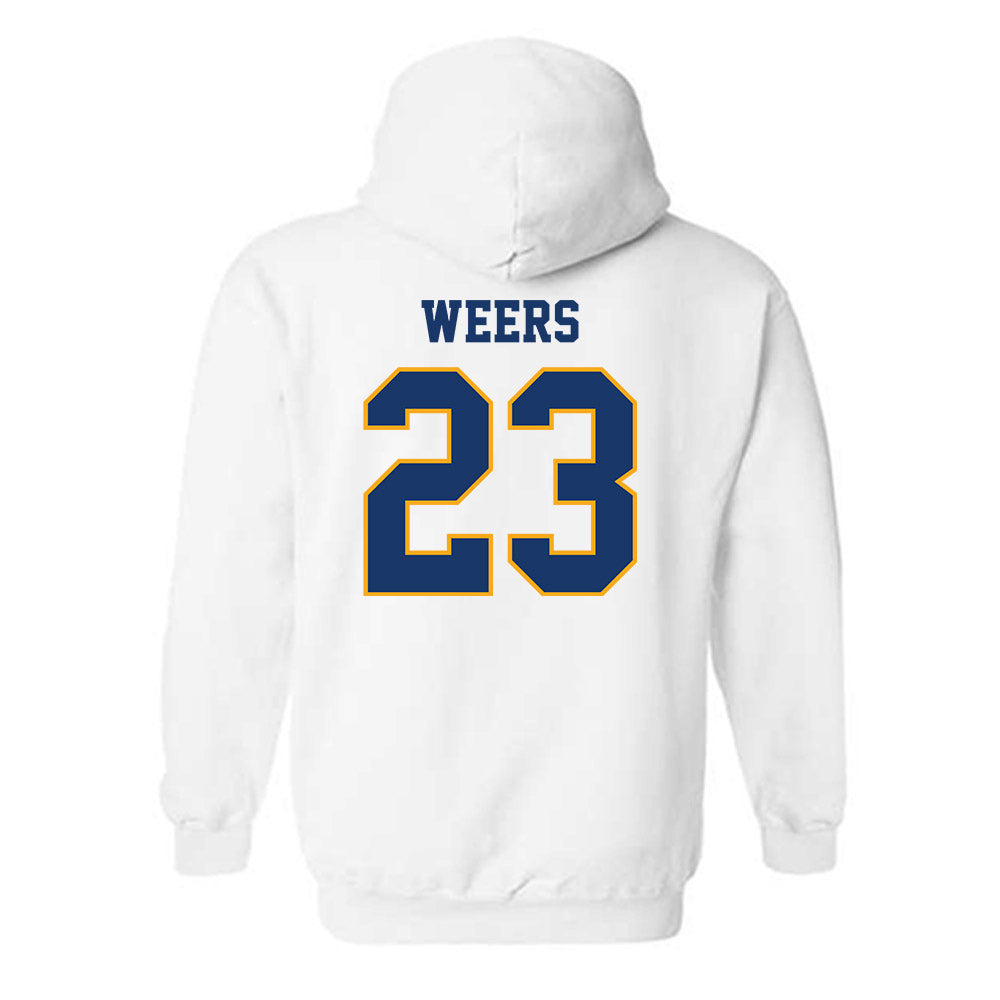 UNK - NCAA Women's Basketball : Myleigh Weers - Hooded Sweatshirt-1