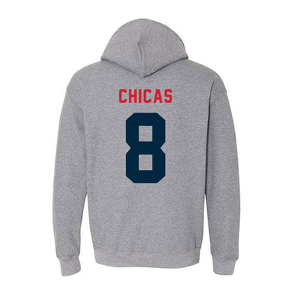 Howard - NCAA Men's Soccer : Axel Chicas - Hooded Sweatshirt-1