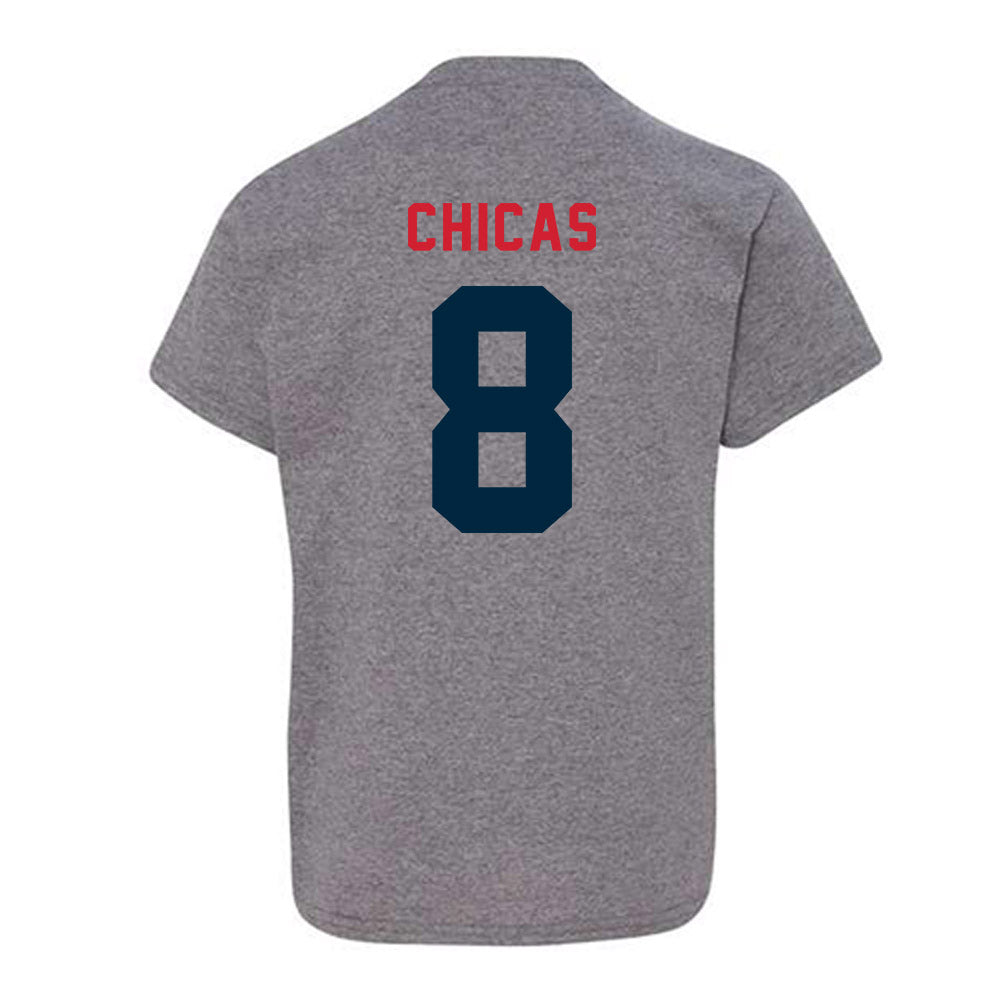 Howard - NCAA Men's Soccer : Axel Chicas - Youth T-Shirt-1