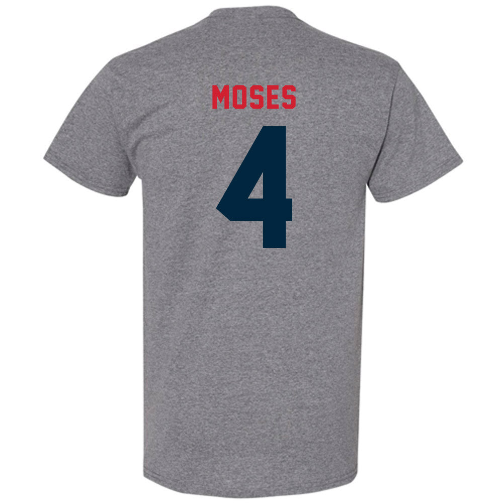 Howard - NCAA Men's Soccer : Donovan Moses - T-Shirt-1