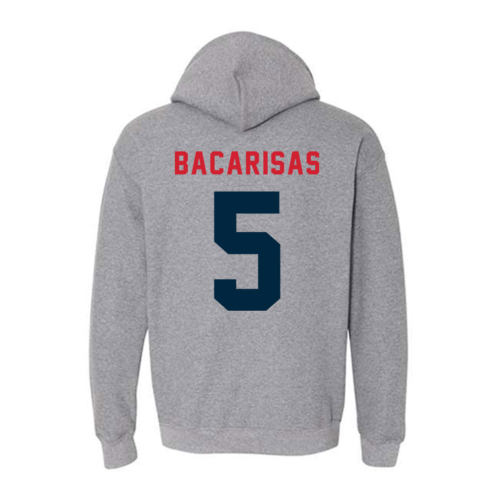 Howard - NCAA Women's Soccer : Karly Leine Bacarisas - Hooded Sweatshirt-1