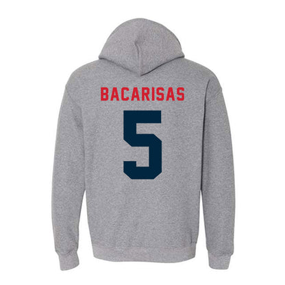 Howard - NCAA Women's Soccer : Karly Leine Bacarisas - Hooded Sweatshirt-1