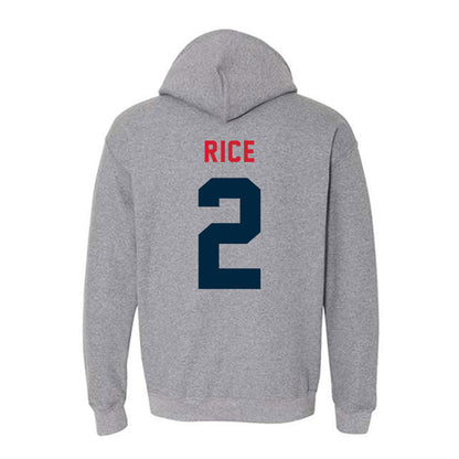 Howard - NCAA Men's Soccer : Deuce Rice - Hooded Sweatshirt-1