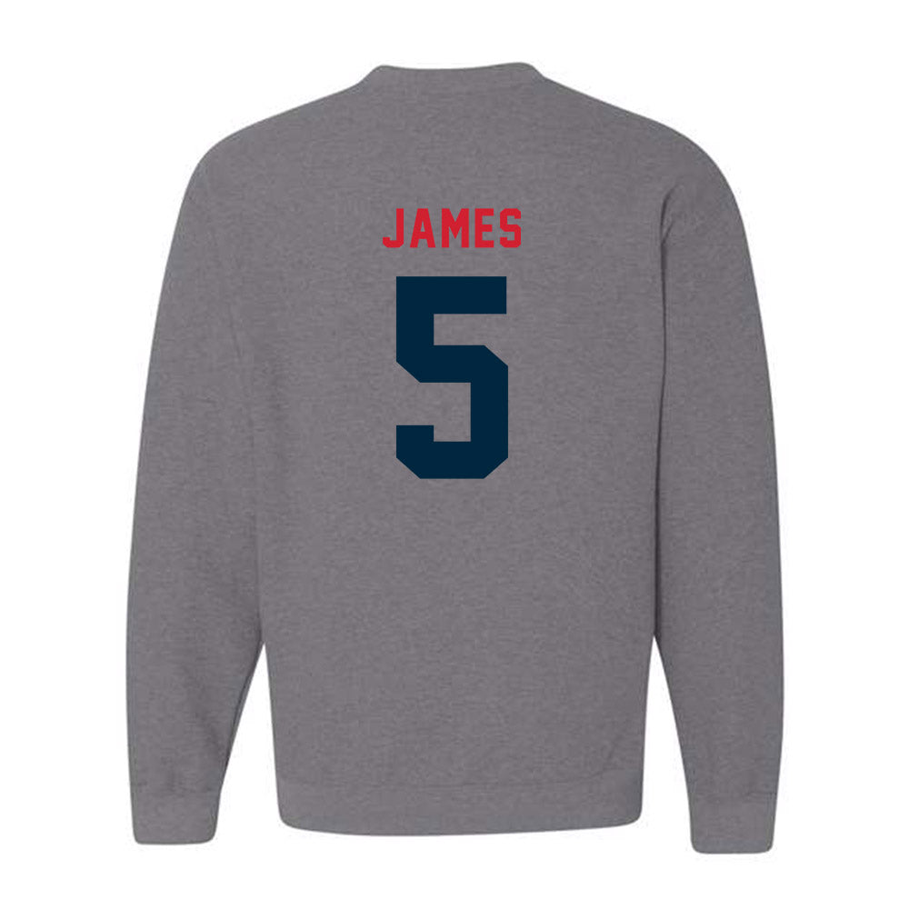 Howard - NCAA Women's Volleyball : Alexys James - Crewneck Sweatshirt-1