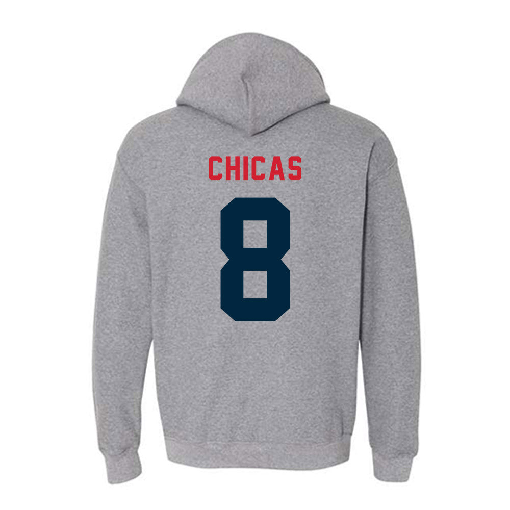 Howard - NCAA Men's Soccer : Axel Chicas - Hooded Sweatshirt-1