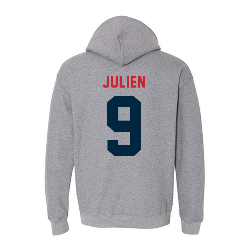 Howard - NCAA Men's Soccer : Jorden Julien - Hooded Sweatshirt-1