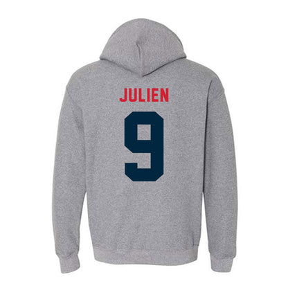 Howard - NCAA Men's Soccer : Jorden Julien - Hooded Sweatshirt-1